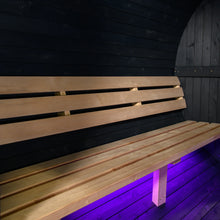 Load image into Gallery viewer, Retreat 6 person Canopy Barrel Sauna
