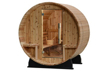 Load image into Gallery viewer, Sanctuary 2-person Canopy Barrel Sauna
