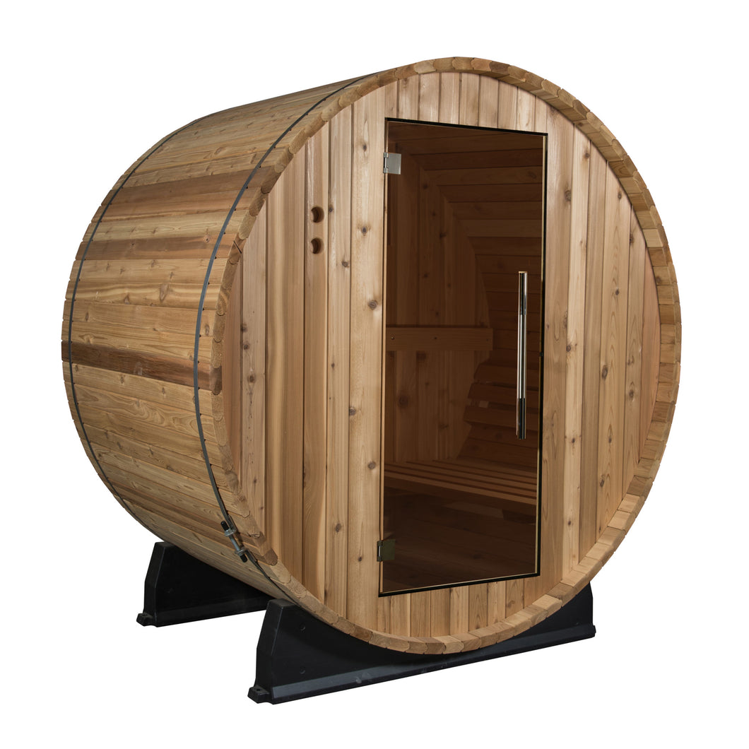 Sanctuary Basic 2-person Barrel Sauna - No canopy